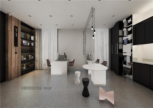 宁夏镹臻创新办公室装修|简约时尚与线条的完美刻画。