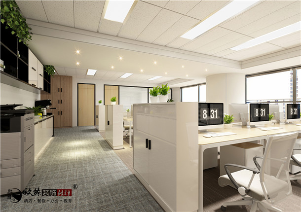 宁夏蒲惠办公室设计|构建一个心阅自然的室内形态空间