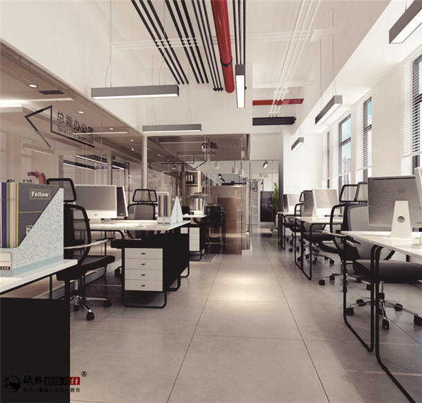 宁夏瑞新办公室设计|设计让整个办公环境更轻松