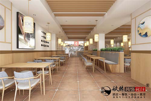 宁夏食湘府餐厅设计方案鉴赏|宁夏餐厅设计装修公司推荐