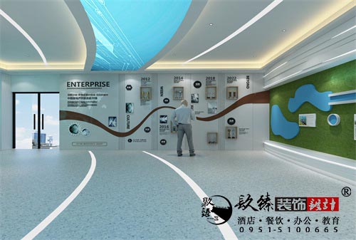 宁夏新创科技展厅设计方案鉴赏|沉浸式享受科技魅力