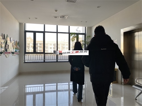 宁夏鑫阅办公室设计装修项目实地勘察|宁夏设计装修公司